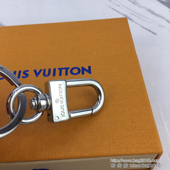 路易威登LV 頂級原單 M62883橙色 MR LOUIS 包飾 鑰匙扣 金屬端頭刻有LV字母  ydh1036
